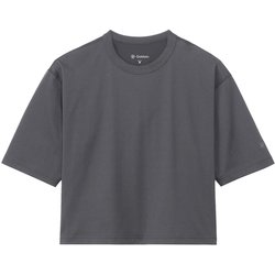 リオプティマムプレーティングジャージショートティーシャツ レディース コンディショニングウェア シャツ インクブラック（IK） サイズ2 GCW45102