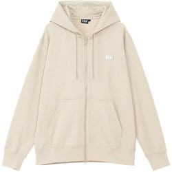 HHロゴフルジップスウェットフーディー ユニセックス パーカー アイボリー（IV） Sサイズ HH32518