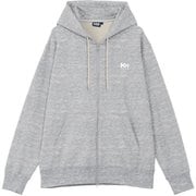 HHロゴフルジップスウェットフーディー ユニセックス パーカー ミックスグレー(Z) Mサイズ HH32518