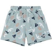 グラフィックプリントショーツ キッズ パンツ ミスティグレー(MS) 130サイズ HJ22509