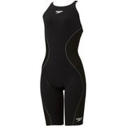 【WA承認】プロハイブリッド2オープンバックニースキン レディース 水着 ブラック×ブラック(KK) Oサイズ SCW12201F