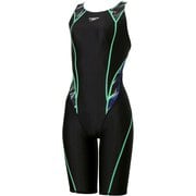 【WA承認】フレックスシグマカイミニオープンバックニースキン レディース 水着 (BG) Mサイズ SCW12503F
