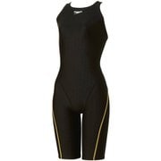 【WA承認】フレックスシグマニューセミオープンバックニースキン1 レディース 水着 ブラック（K） Oサイズ SCW12505F