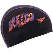 スリーディーロゴメッシュキャップ スイミング キャップ パープル(PU) Mサイズ SE12466