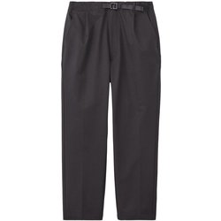 ワンタックテーパードストレッチパンツ ユニセックス ロングパンツ ブラック（BK） サイズ2 GL75177