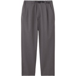 ワンタックテーパードストレッチパンツ ユニセックス ロングパンツ ディープチャコール（DH） サイズ2 GL75177