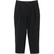 ワンタックテーパードアンクルパンツ ユニセックス ロングパンツ ブラック（BK） サイズ3 GL75186