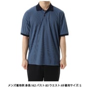 ハヤチショートスリーブポロ ユニセックス シャツ ナイトブルー(NB) Lサイズ KSU35101