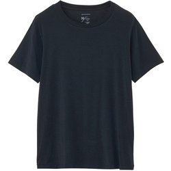 ベーシックウルトラライトショートスリーブクルー ユニセックス カットソー ネイビー（N） Lサイズ KSU35188