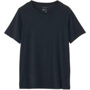 ベーシックウルトラライトショートスリーブクルー ユニセックス カットソー ネイビー(N) Lサイズ KSU35188