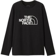 ロングスリーブ ES ビッグロゴティー レディース カットソー ブラック(K) Lサイズ NTW32580