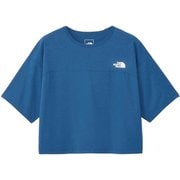 ショートスリーブ ES ワイドティー レディース カットソー マウンテンブルー(OB) Lサイズ NTW32597