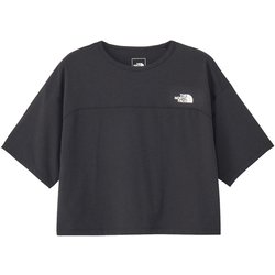 ショートスリーブ ES ワイドティー レディース カットソー ブラック（K） Lサイズ NTW32597