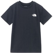 ショートスリーブバックスクエアロゴティー キッズ トップス 半袖 ブラック(K) 130サイズ NTJ32538