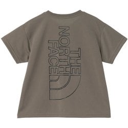 トドラーショートスリーブビッグルートティー キッズ トップス 半袖 キャバングレー（CR） 100サイズ NTT32578