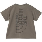 トドラーショートスリーブビッグルートティー キッズ トップス 半袖 キャバングレー(CR) 120サイズ NTT32578