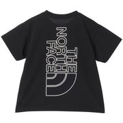 トドラーショートスリーブビッグルートティー キッズ トップス 半袖 ブラック(K) 110サイズ NTT32578