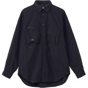 ロングスリーブフィールドユーティリティシャツ メンズ シャツ ブラック(K) XLサイズ NR12530
