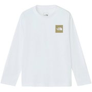 ロングスリーブスモールスクエアロゴティー キッズ トップス 長袖 ホワイト５（WH） サイズ140 NTJ32357