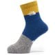 ハイカーズ アンクル ユニセックス ソックス ターメリック×マウンテンブルー（TM） Mサイズ（25-27cm） NN82520