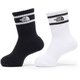 TNF ラン 2P クルー キッズ ソックス TNFブラック×TNFホワイト（KW） JMサイズ（16-18cm） NNJ82511