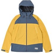 システマジャケット メンズ ウインドブレーカー イエロー×インディゴ(C080) Mサイズ MTSS25MJK011