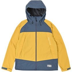 システマジャケット メンズ ウインドブレーカー イエロー×インディゴ（C080） Lサイズ MTSS25MJK011