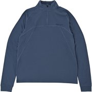 クライムスキンハーフジップロングスリーブ メンズ カットソー インディゴ(C079) Sサイズ MTSS25MLS048