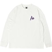 ヴィジョンロングスリーブティーシャツ メンズ カットソー ホワイト(C002) Lサイズ MTSS25MLS057