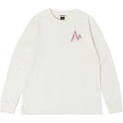 ウィメンズヴィジョンロングスリーブティーシャツ レディース カットソー ホワイト(C002) Mサイズ MTSS25WLS058