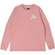 ウィメンズヴィジョンロングスリーブティーシャツ レディース カットソー ピンク(C007) Mサイズ MTSS25WLS058