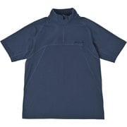 Climb Skin Half-Zip S/S メンズ カットソー INDIGO(C079) Mサイズ MTSS25MST044