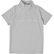 W's Climb Skin Half-Zip S/S レディース カットソー GRA(C003) Lサイズ MTSS25WST045