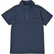 W's Climb Skin Half-Zip S/S レディース カットソー INDIGO(C079) Mサイズ MTSS25WST045