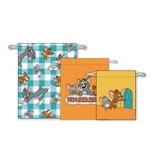 TJM-457 TOM and JERRY 3P巾着 85 YEARS OF LAUGHS トム&ジェリー