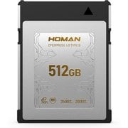 CFexpress Card 4.0 Type B 512GB 最大読取3500MB/s 最大書込2800MB/s HMPC4SB512GB