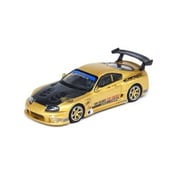 IN64-A80TS-GOLD 1/64 Toyota スープラ（A80）TOP SECRET GT300 ゴールド [ダイキャストミニカー]