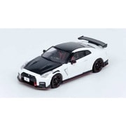 IN64-R35N-WHI 1/64 Nissan GT-R（R35）NISMO ホワイト [ダイキャストミニカー]