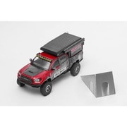 KS076-530 1/64 トヨタ TACOMA TRD Pro 2022 （キャンパーバン） レッド/アート [ダイキャストミニカー]