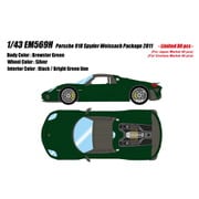 EM569H 1/43 Porsche 918 Spyder weissach package 2011 ブリュースターグリーン [レジンキャストミニカー]