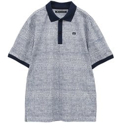 ゴルフウェアメンズ S/S Stripe Polo 4MIN M TRM25SS 7AL010