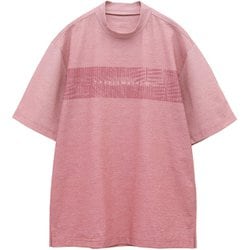 ゴルフウェアメンズ S/S Print Mock 6GNR M TRM25SS 7AL016