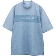 ゴルフウェアメンズ S/S Print Mock C0438 L TRM25SS 7AL016