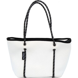 1161 White [Boutique Mini Neoprene Zip Tote]