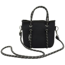 1170 Black [Boutique Tiny Neoprene Zip Tote]
