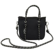 1170 Black [Boutique Tiny Neoprene Zip Tote]