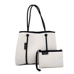 1081 White [Daydreamer Mini Neoprene Tote]