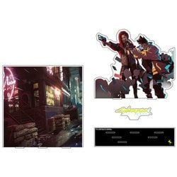 とびすた 3Dアクリルスタンド Cyberpunk 2077 & Edgerunners V & DAVID GUNFIGHT