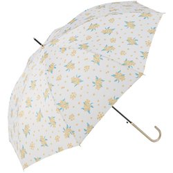 長傘 60cm ジャンプ式 キンモクセイ ベージュ 17040