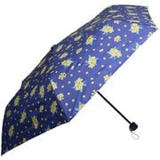 折りたたみ傘 55cm 手開き式 キンモクセイ ネイビー 14040